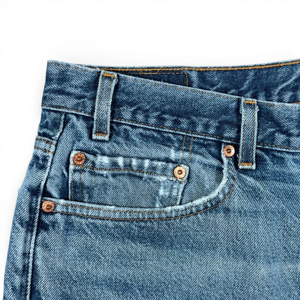 Vintage Levis 550 Jeans Mens 38x30 Blue Denim Relaxed Tapered Medium Wash Y2K